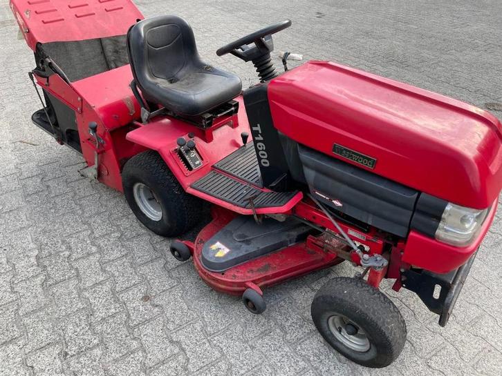 ZITMAAIER westwood T1600 COUNTAX m grasvangborstelsysteem, Tuin en Terras, Zitmaaiers, Gebruikt, 90 tot 120 cm, Elektrische starter