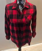 Stoere rood-zwarte blouse maat 170, Overhemd of Blouse, Ophalen of Verzenden, Zo goed als nieuw, Primark