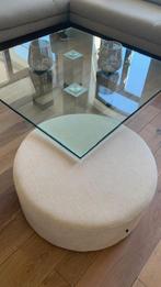 Salontafel Abel 120x120 met poef!, Huis en Inrichting, Ophalen, 100 tot 150 cm, Vierkant, 50 tot 100 cm