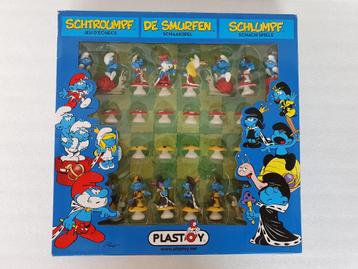 Smurfen: Schaakspel (Plastoy, 2009) beschikbaar voor biedingen