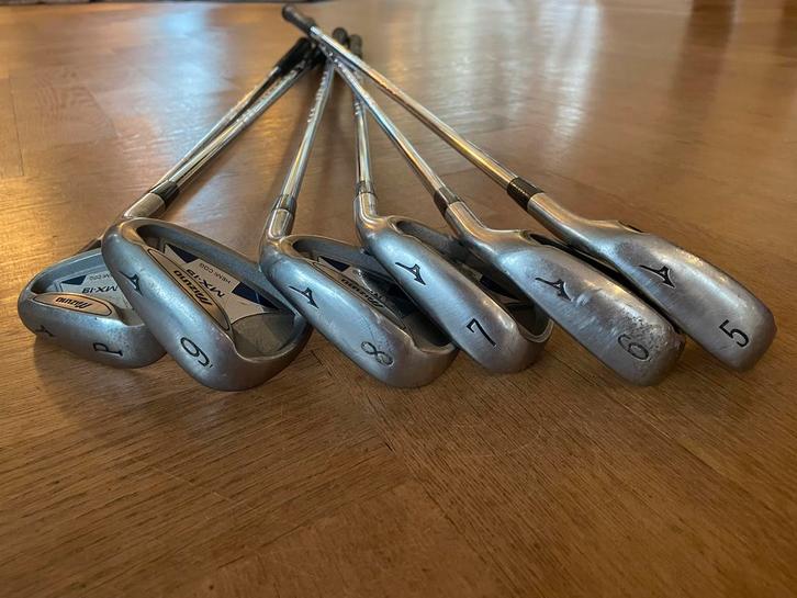 IJzers Mizuno MX-19 (5-PW), Sport en Fitness, Golf, Gebruikt, Set, Mizuno, Ophalen