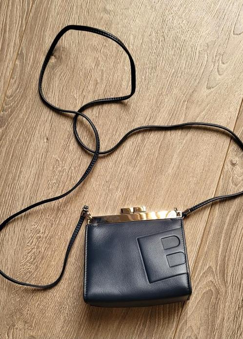 Bally mini-tas, Sieraden, Tassen en Uiterlijk, Tassen | Damestassen, Nieuw, Handtas, Blauw, Ophalen of Verzenden