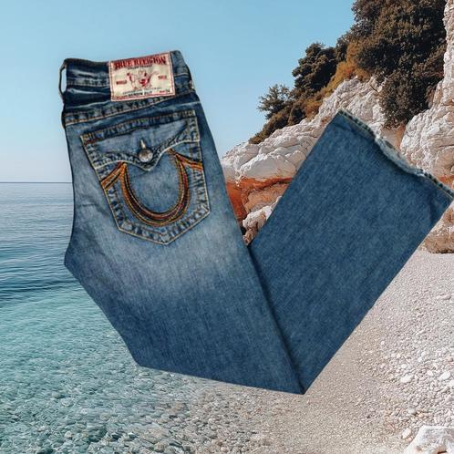 Zeldzame Vintage True Religion Rainbow Billy W33/int.L/EU50, Kleding | Heren, Spijkerbroeken en Jeans, Zo goed als nieuw, W33 - W34 (confectie 48/50)