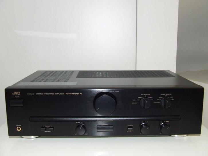 JVC AX-A342-XBK versterker jaren 90 in staat van nieuw., Audio, Tv en Foto, Versterkers en Receivers, Zo goed als nieuw, Stereo