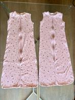 Slaapzak roze katoen 2 stuks maat 86 - 98, Kinderen en Baby's, Ophalen of Verzenden, Zo goed als nieuw, 85 tot 100 cm, Slaapzak