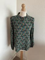 King Louie maat 42 groene retro blouse 2811
