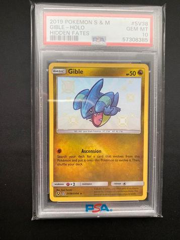 Gible holo psa 10 beschikbaar voor biedingen