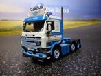 WSI Scania 143 Van de Kamp & dochters met certificaat, Hobby en Vrije tijd, Modelauto's | 1:50, Verzenden, Nieuw, Bus of Vrachtwagen