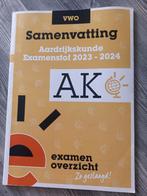 Samenvatting Aardrijkskunde Examenstof VWO, Ophalen of Verzenden, Gelezen, VWO, Aardrijkskunde