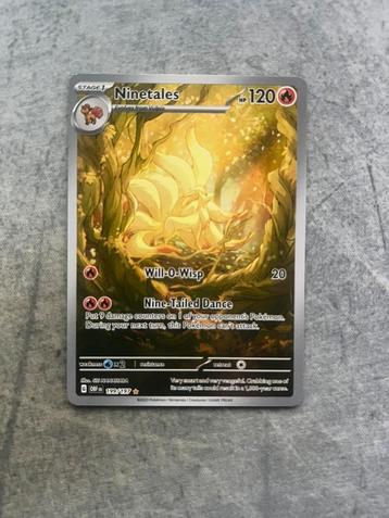 Ninetales IR - 199/197 - Obsedian Flames beschikbaar voor biedingen