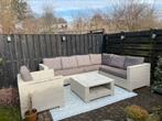 Loungeset wicker met Live all weather tuinkussens, Ophalen of Verzenden, Gebruikt, Wicker