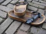 GRATIS VERZENDEN LUXE ZWARTE PIAZZA BIRKENSTOCK SLIPPERS 36, Slippers, Verzenden, Zwart, Zo goed als nieuw