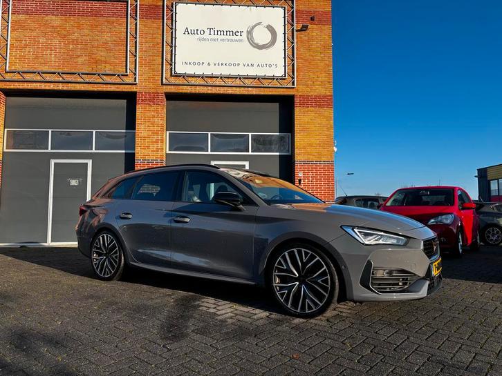 Cupra Leon 2.0 TSI DSG 306PK 2021 4X4 SUPER DIKKE AUTO!, Auto's, Cupra, Bedrijf, Leon, 360° camera, ABS, Achteruitrijcamera, Adaptieve lichten
