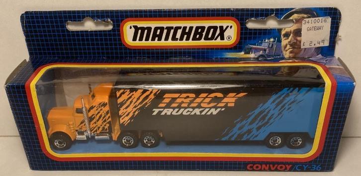 Matchbox CY-36 A-1 Kenworth TRICK TRUCKIN', Hobby en Vrije tijd, Modelauto's | Overige schalen, Zo goed als nieuw, Bus of Vrachtwagen