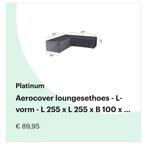 Loungesethoes maat L, Ophalen of Verzenden, Zo goed als nieuw, Minder dan 1 meter, Zweefparasol