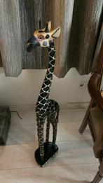 Giraffe Ornament Wood Excellent, Ophalen, Zo goed als nieuw