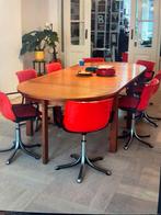 Designtafel M40, Henning Jensen en Torben Valeur, Huis en Inrichting, Ophalen, Gebruikt, 50 tot 100 cm, Vijf personen of meer