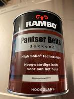 Rambo pantser beits 0,75 liter, Minder dan 5 liter, Ophalen of Verzenden, Zo goed als nieuw, Beits