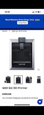 Qidi Q2 3D printer, Computers en Software, 3D Printers, Ophalen of Verzenden, Nieuw, Qidi