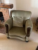Vintage fauteuils en bank, Huis en Inrichting, Ophalen, Gebruikt, 75 tot 100 cm