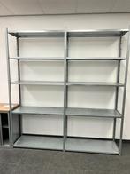 Magazijn stellingkast met metalen legborden 100x40, Ophalen, Zo goed als nieuw