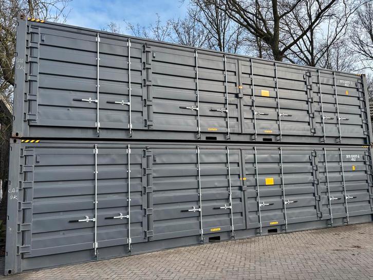 Stalen zeecontainer openside 40ft, Doe-het-zelf en Verbouw, Containers, Ophalen