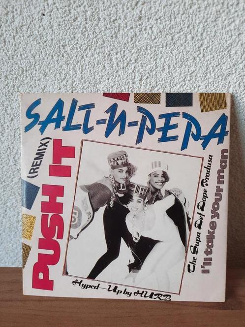 Salt-N-Pepa Push It Remix Single CD, Cd's en Dvd's, Vinyl | Pop, Gebruikt, 1980 tot 2000, Overige formaten, Ophalen of Verzenden