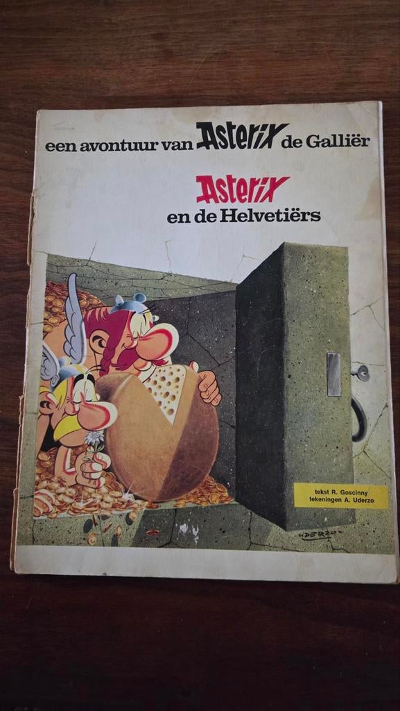 Asterix en de Helvetiërs - 1973 - Gelezen, Boeken, Stripboeken, Eén stripboek, Ophalen of Verzenden, Gelezen, Goscinny & Uderzo