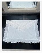 Antieke Katoenen enveloppe vorm voor slopen met Broderie, Ophalen of Verzenden