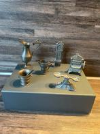 Tinnen letterbak figuurtjes, Ophalen of Verzenden, Zo goed als nieuw, 1:50 of kleiner