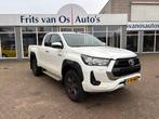 Toyota Hi Lux 4X4 Extra Cab 2021 eventueel Camper Afzet unit, Auto's, Stof, Zwart, 4 cilinders, Electronic Stability Program (ESP)