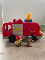 Little people brandweerwagen van Fisher price, Ophalen of Verzenden, Nieuw, Speelset, Met geluid