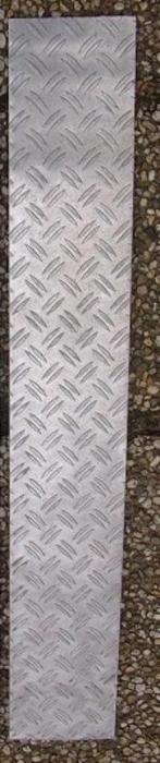 Traanplaat Aluminium 97,5 x 13 cm, Ophalen, Gebruikt, Aluminium