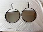 Spiegels, Huis en Inrichting, Woonaccessoires | Spiegels, Minder dan 50 cm, Rond, Ophalen of Verzenden, Zo goed als nieuw