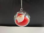 Kersthanger glazen bol met kerstman (Käthe Wohlfahrt), Ophalen, Nieuw