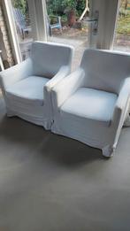 2 gratis Karlstad stoeltjes, Huis en Inrichting, Fauteuils, Ophalen, Gebruikt, Minder dan 75 cm, Stof