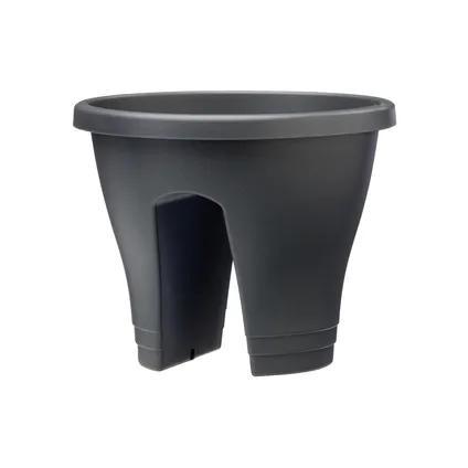Balkonbloembak ELHO, Tuin en Terras, Bloembakken en Plantenbakken, Kunststof, Balkon, Minder dan 30 cm, Minder dan 60 cm, Rond