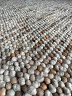 Vloedkleed beige/aarde tinten. Handgeweven! 200x275, Huis en Inrichting, Beige, 200 cm of meer, Ophalen of Verzenden, Zo goed als nieuw