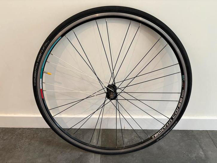2 racefiets velgen Bianchi DRX4000 voor, Shimano RS11 achter, Sport en Fitness, Wielrennen, Gebruikt, Ophalen