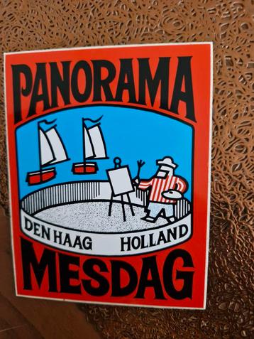 2419 Panorama Mesdag Sticker Den Haag Holland beschikbaar voor biedingen