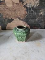 Gemberpot groen nr4, Antiek en Kunst, Ophalen of Verzenden
