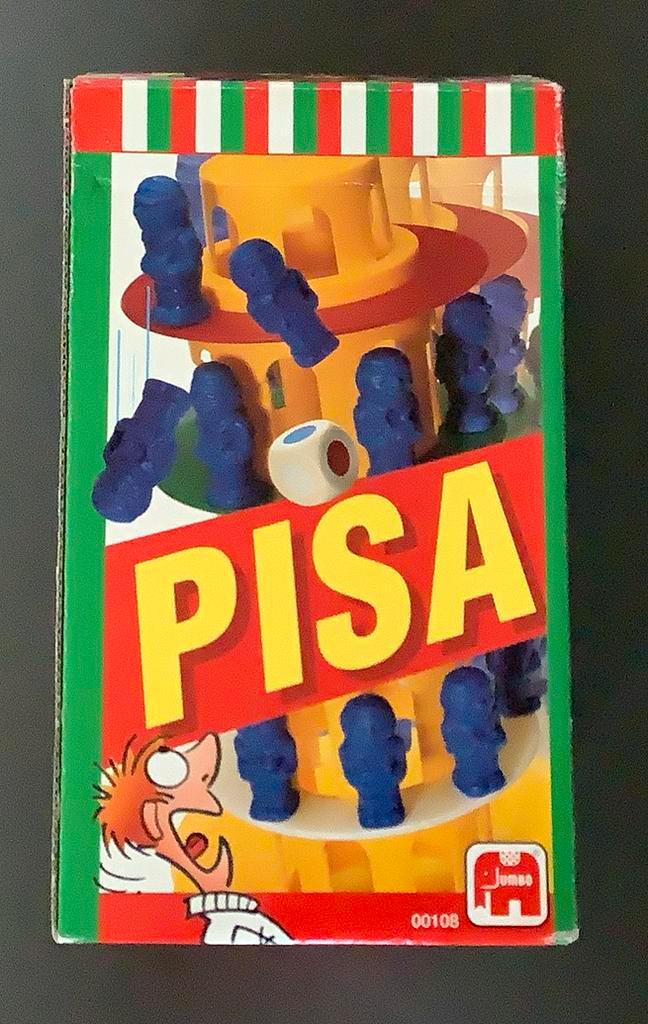 Toren van pisa balans spel, Hobby en Vrije tijd, Gezelschapsspellen | Overige, Zo goed als nieuw, Drie of vier spelers, Ophalen of Verzenden