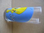 adv10502 tweety glas 2, Verzamelen, Ophalen, Looney Tunes, Gebruikt, Overige typen