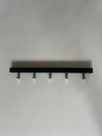 Ikea TJUSIG wandhanger, zwart, 60 cm, Huis en Inrichting, Woonaccessoires | Kapstokken, Wandkapstok, Gebruikt, Ophalen of Verzenden