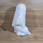 Keramiek beeld van een Basset hond, jaren 70. 26 cm hoog, Verzamelen, Beelden en Beeldjes, Ophalen of Verzenden, Gebruikt, Dier