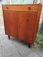 Vintage kast Sixties 80x35x94hoog., Ophalen, Gebruikt