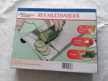 Star Cuisine RVS Multisnijder - Nieuw in doos! beschikbaar voor biedingen