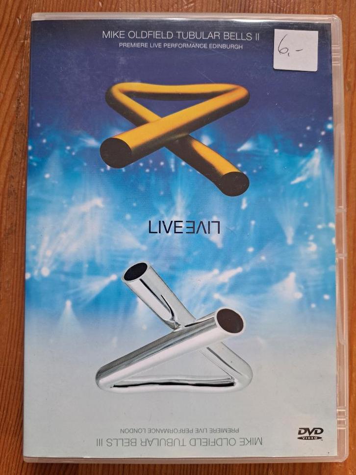 Mike Oldfield, dvd: Tubular Bells II & III Live., Cd's en Dvd's, Cd's | Rock, Zo goed als nieuw, Poprock, Ophalen of Verzenden