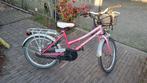Roze kinderfiets met mand, Fietsen en Brommers, Fietsen | Meisjes, Gebruikt, Prinses, Ophalen of Verzenden, Handrem