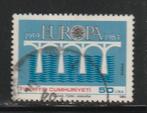 Verenigd Europa 1984 - Turkije, Postzegels en Munten, Postzegels | Thematische zegels, Ophalen of Verzenden, Gestempeld, Overige thema's